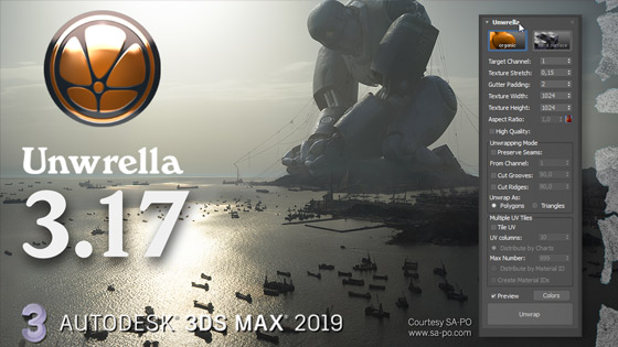 unwrella 3_17 Autodesk 3ds Max 2019